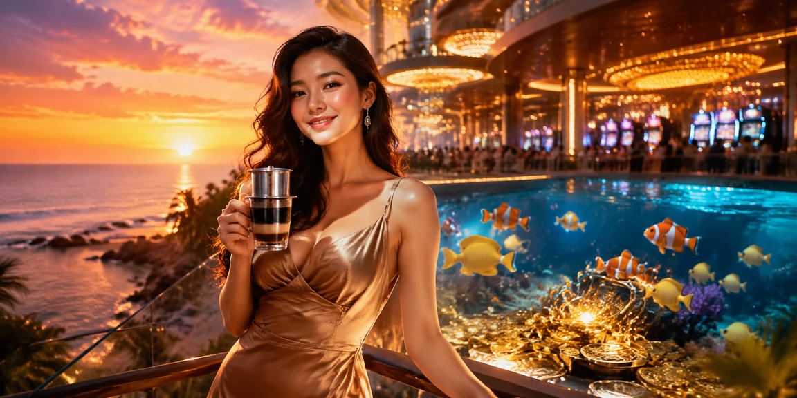 Quán cà phê Phú Quốc minh họa người dùng hỏi trợ giúp về ưu đãi và tài khoản